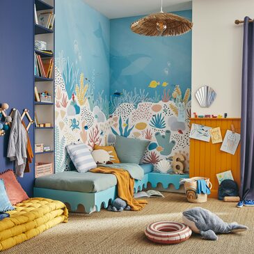 Chambre bébé thème océan : une décoration marine très en vogue
