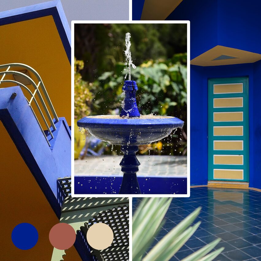 Jardin Majorelle montage