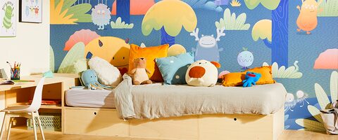 Chambre cute monster