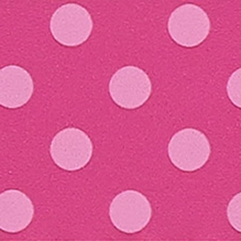 Frise vinyle POLKA coloris rose pinky