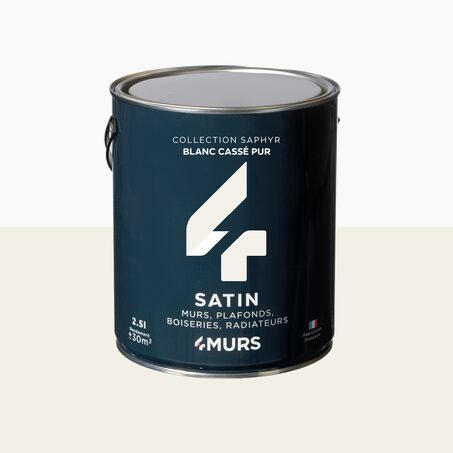 Peinture Multi-supports SAPHYR Alkyde blanc cassé Brillant
