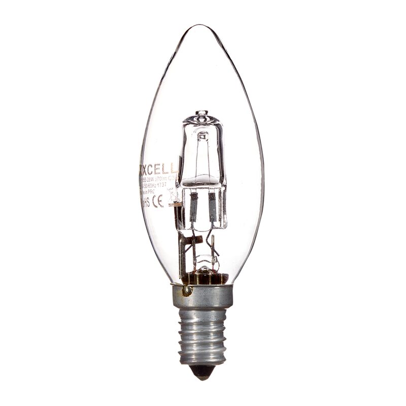 Ampoule HALOGÈNE FLAMME 35W E14 6 x 5 cm