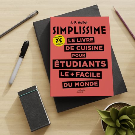 Livre culinaire SIMPLISSSIME LIVRE CUISINE POUR ETUDIANTS