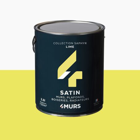 Peinture Multi-supports SAPHYR Alkyde lime Satiné
