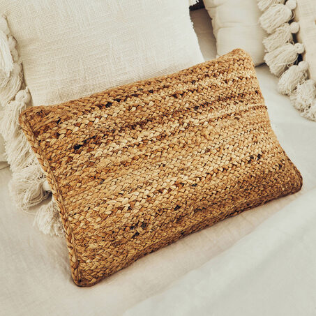 Coussin MATIZIA coloris naturel 30 x 50 cm