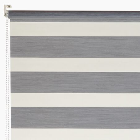 Store jour/nuit ECLIPSE coloris gris chiné 82 x 160 cm