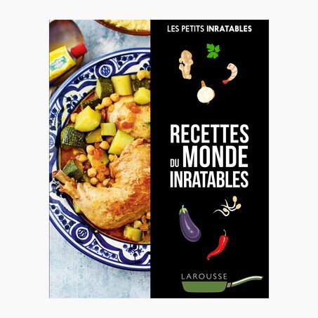 Larousse Pratique Livre culinaire RECETTES DU MONDE INRATABLES