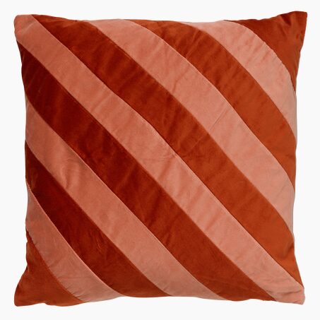 Coussin EBBE coloris orange 45 x 45 cm