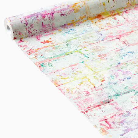 4MURS Papier peint intissé ATSUKO coloris blanc - 4MURS