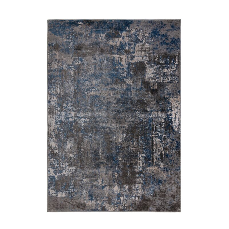 Tapis WONDERLUST coloris bleu gris 120 x 170 cm