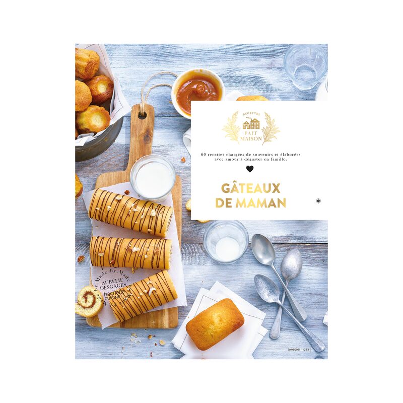 Livre culinaire GÂTEAUX DE MAMAN