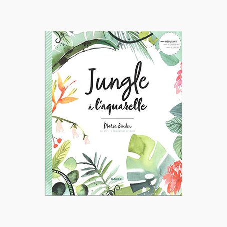 Lance-rideau JUNGLE A L'AQUARELLE