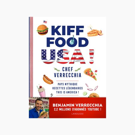 Larousse Pratique Livre culinaire KIFF FOOD 2 : USA