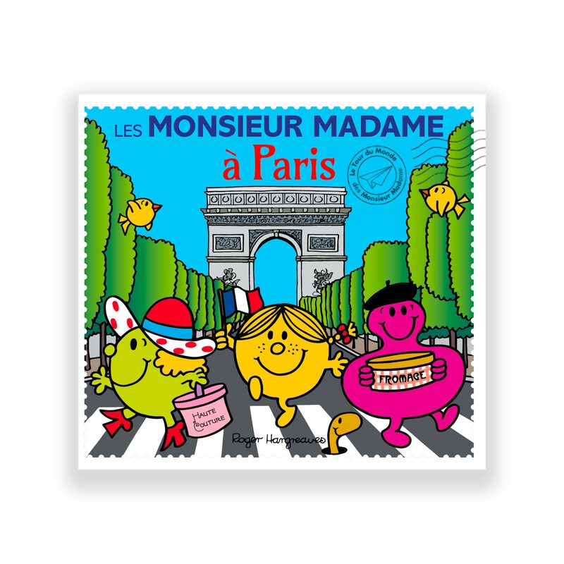 Livre enfant LES MONSIEUR MADAME À PARIS