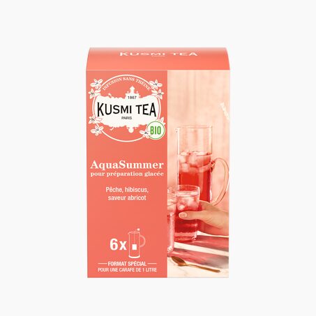 KUSMI TEA Tisane GLACÉE AQUASUMMER