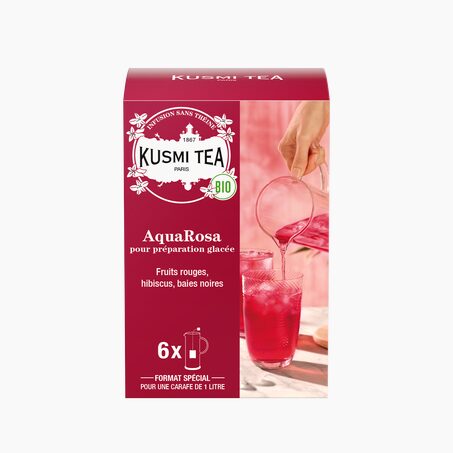 KUSMI TEA Tisane GLACÉE AQUAROSA