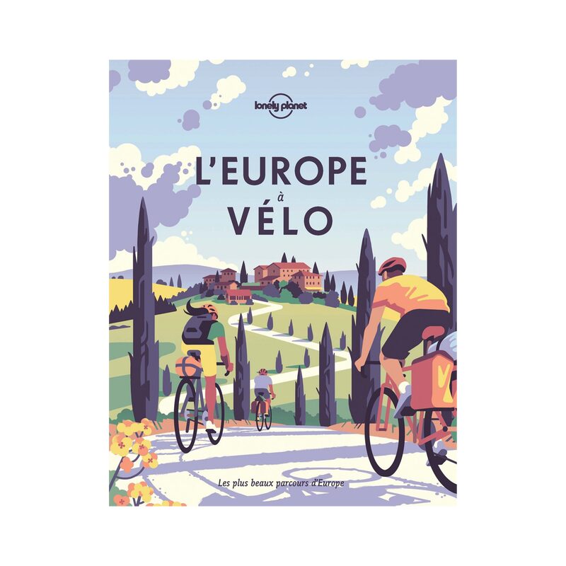 Livre voyage et nature L'EUROPE À VÉLO