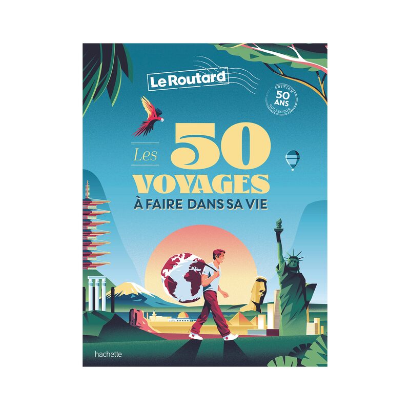 Livre voyage et nature LES 50 VOYAGES À FAIRE DANS SA VIE