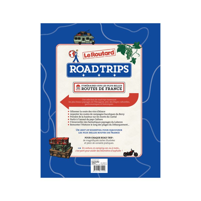 Livre ROAD TRIPS FRANCE