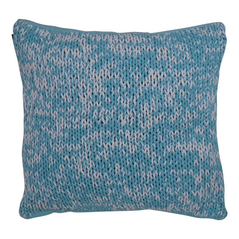 Coussin KNITT coloris multicolore 45 x 45 cm