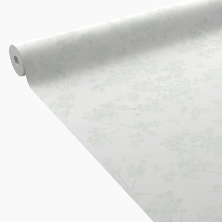 Papier peint intissé AUDELIA coloris vert de gris