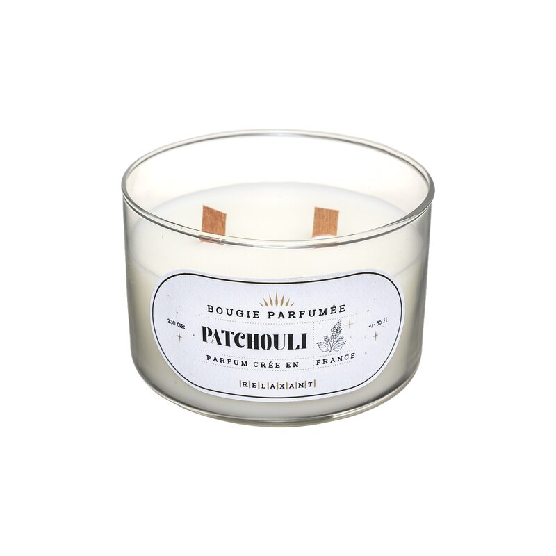 Bougie parfumée SÉLINI Patchouli diamètre 12 cm