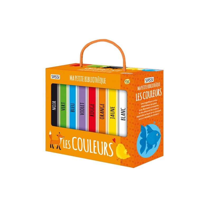 Livre MA PETITE BIBLIOTHÈQUE. LES COULEURS