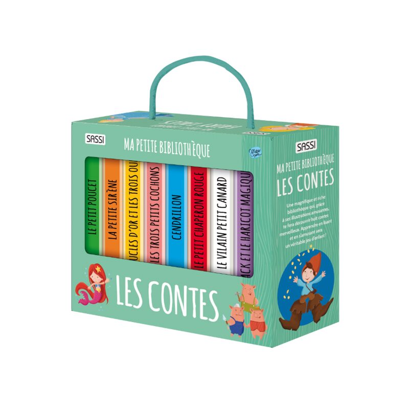 Livre MA PETITE BIBLIOTHÈQUE. LES CONTES