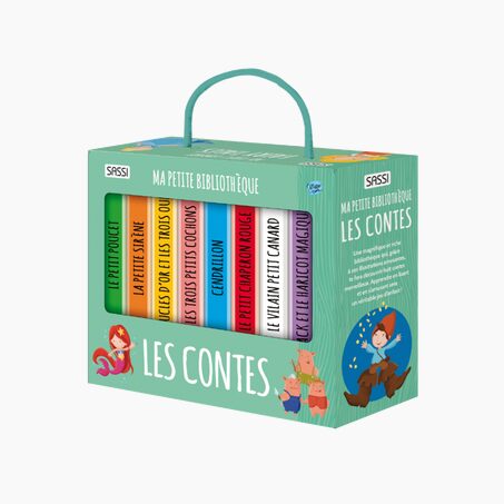 Sassi Junior Livre MA PETITE BIBLIOTHÈQUE LES CONTES