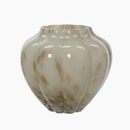 Vase MILKY coloris beige