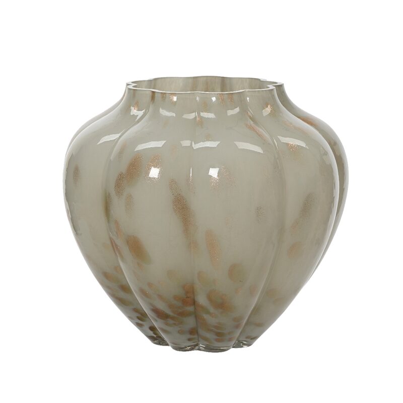 Vase MILKY coloris beige