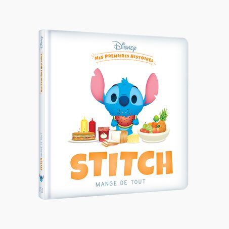 Hachette Pratique Livre MES PREMIÈRES HISTOIRES - STITCH MANGE DE TOUT