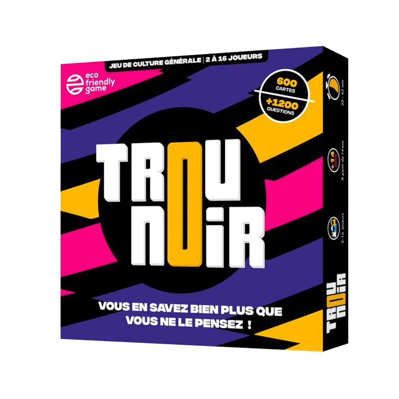 Jeu de cartes TROU NOIR