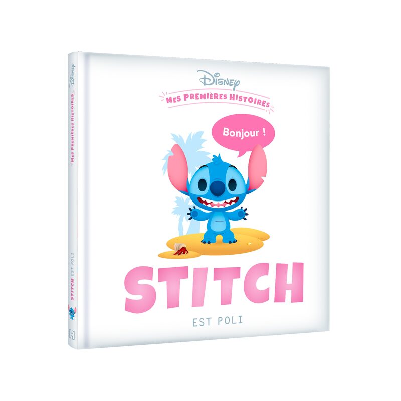 Livre enfant MES PREMIÈRES HISTOIRES - STITCH EST POLI