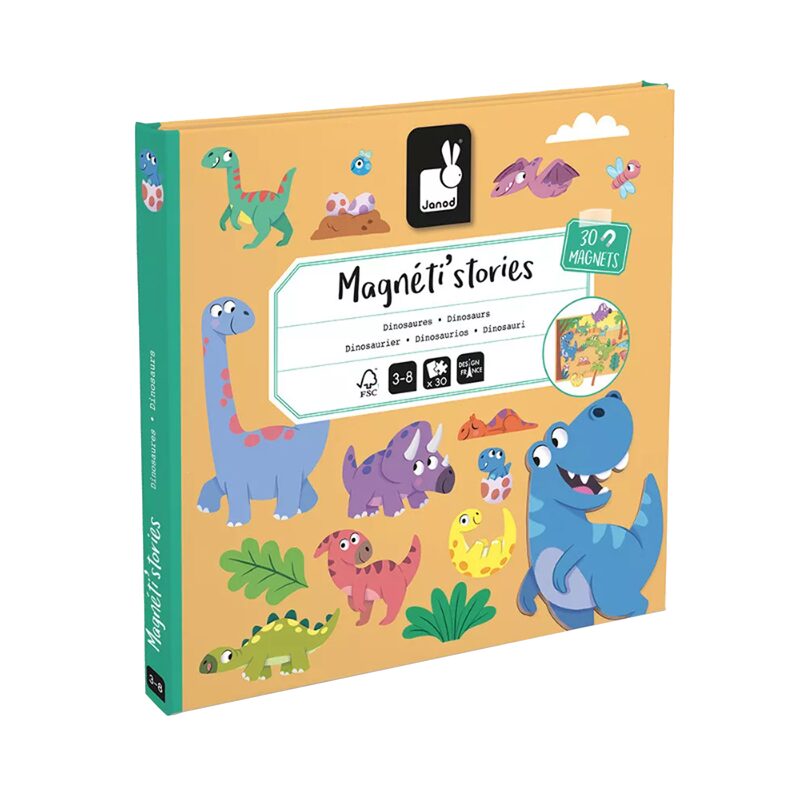 Jeu éducatif MAGNETI'STORIES LES DINOSAURES