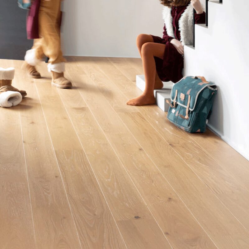 Lame parquet bois ESSENTIEL AMBRE coloris ambre