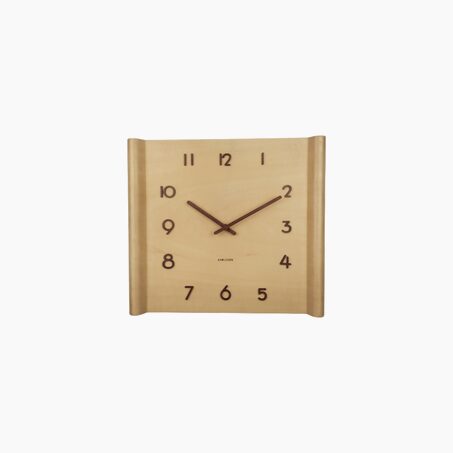 Present Time Horloge SOLÉA coloris brun