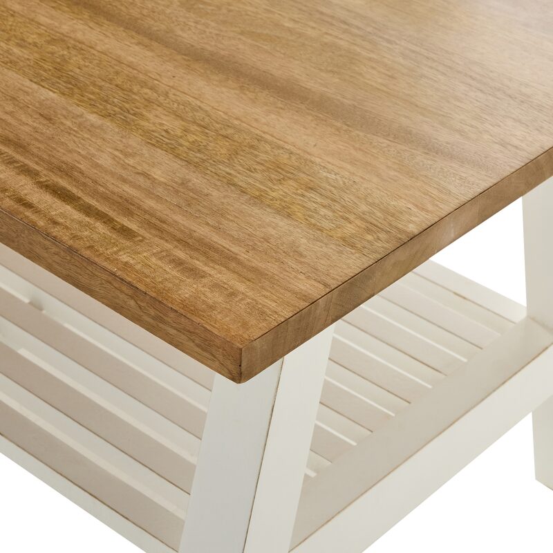 Table basse ETRETAT coloris naturel 60 x 120 cm