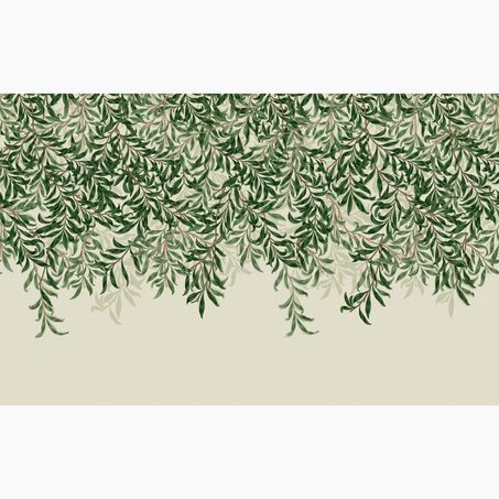 William Morris at Home Papier peint panoramique XL WILLOW BOUGH XL 400 x 250 cm vert feuille