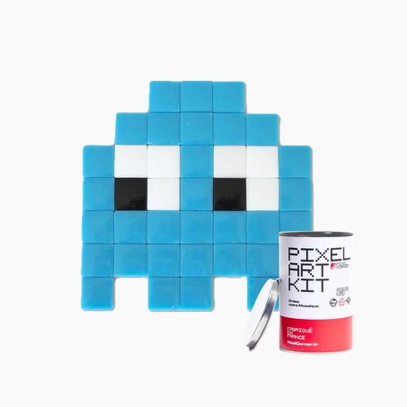 PIXEL CORNER Kit création PIXEL ART GLOOMIE(S) bleu clair