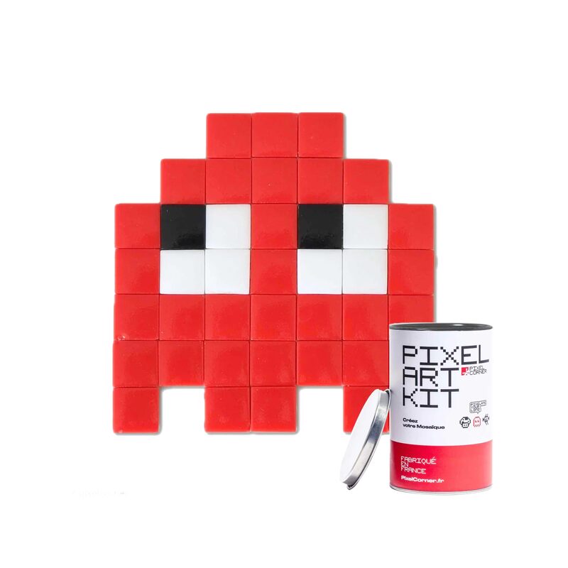 Kit création PIXEL ART GLOOMIE(S) rouge