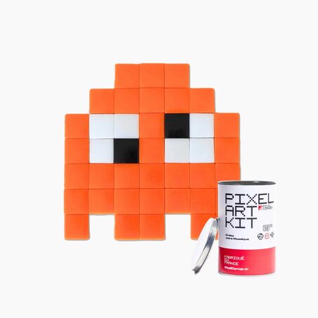 PIXEL CORNER Kit création PIXEL ART GLOOMIE(S) orange