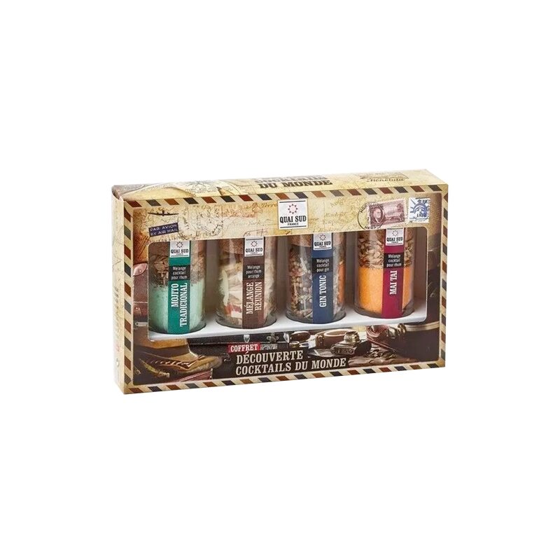 Coffret DECOUVERTE COCKTAILS DU MONDE