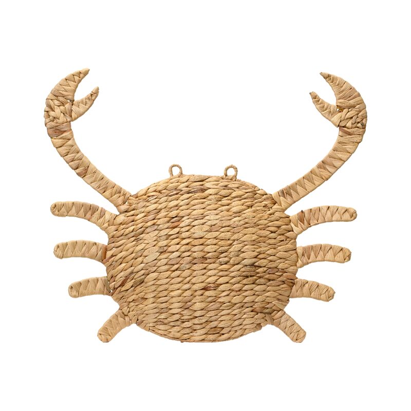 Trophée mural CRABE coloris beige