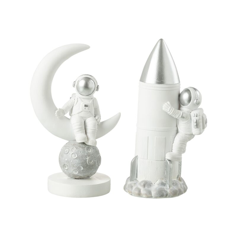 Figurine ASTRONAUTE coloris blanc