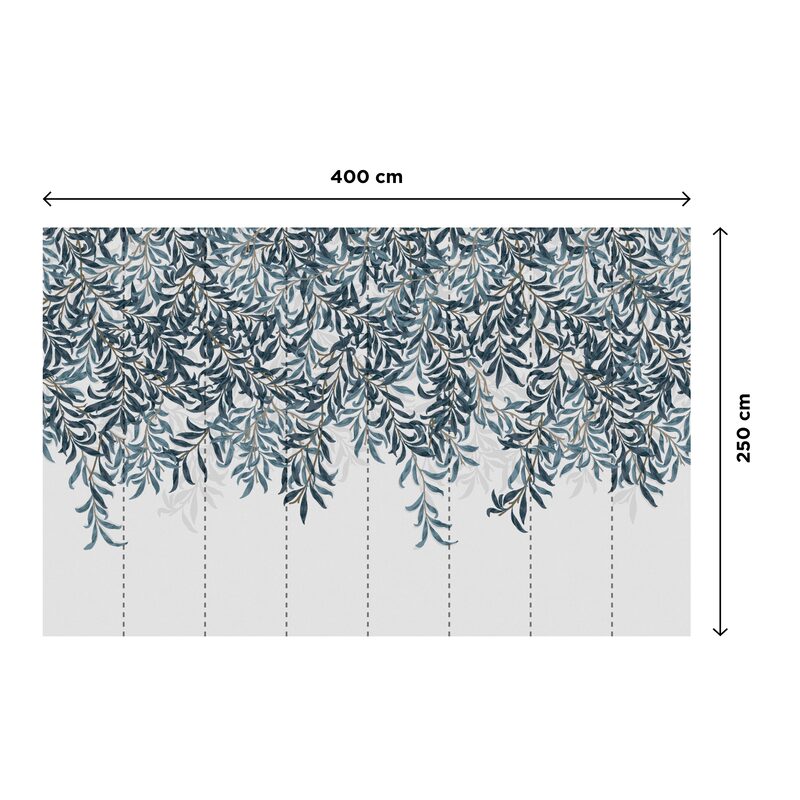 William Morris Papier peint panoramique XL WILLOW BOUGH XL 400 x 250 cm