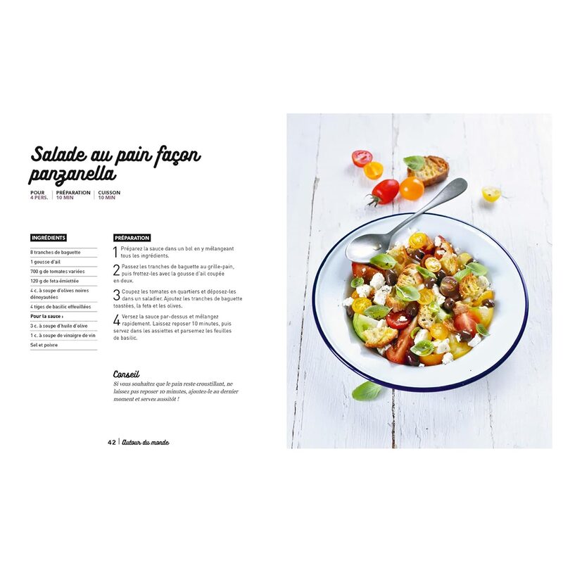 Livre culinaire I LOVE SALADES