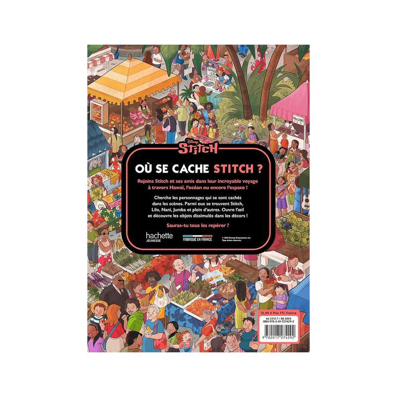 Livre OÙ SE CACHE STITCH ?