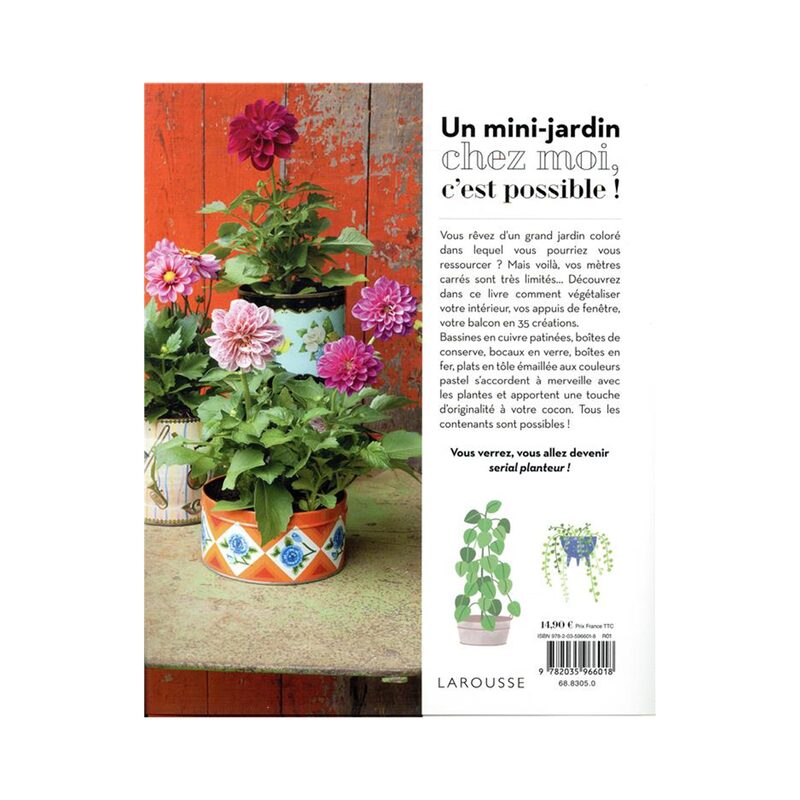 Livre UN MINI JARDIN CHEZ MOI, C'EST POSSIBLE !