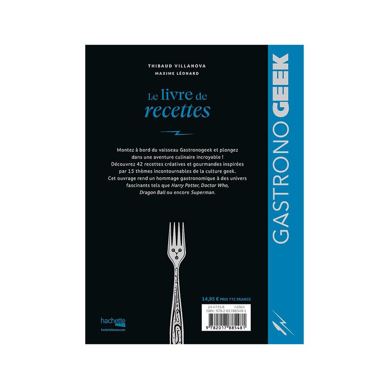 Livre MINI-GASTRONOGEEK - LE LIVRE DE RECETTES